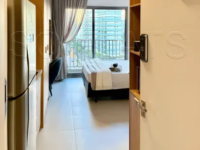 Apartamento com 1 Quarto para alugar, 25m² no Vila Nova Conceição, São Paulo