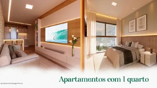 Apartamento com 1 Quarto à venda, 30m² no Porto de Galinhas, Ipojuca