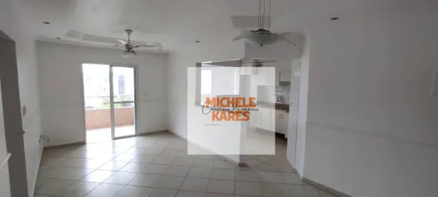 Apartamento com 2 Quartos para alugar, 85m² no Canto do Forte, Praia Grande