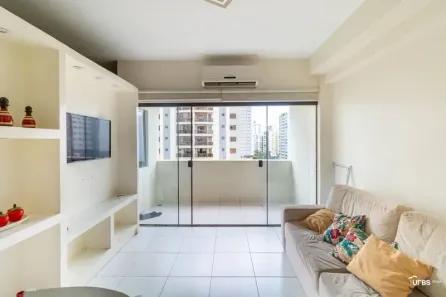 Apartamento com 1 Quarto para alugar, 41m² no Setor Bueno, Goiânia