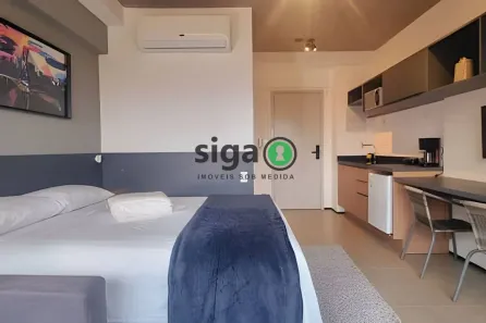 Apartamento com 1 Quarto para venda ou aluguel, 23m² no Jardim Paulista, São Paulo