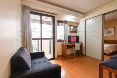 Flat com 1 Quarto à venda, 37m² no Moema, São Paulo