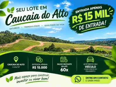 Lote/Terreno à venda, 500m² no Água Espraiada (Caucaia do Alto), Cotia