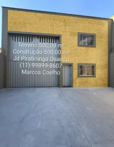 Galpão/Depósito/Armazém para alugar, 500m² no Piratininga, Osasco