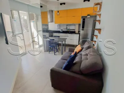 Apartamento com 1 Quarto para alugar, 36m² no Jardim Paulista, São Paulo
