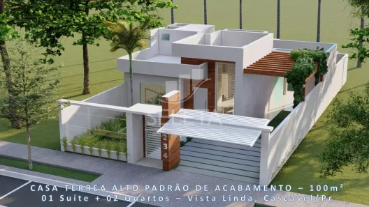 Casa com 2 Quartos à venda, 90m² no Vista Linda, Cascavel