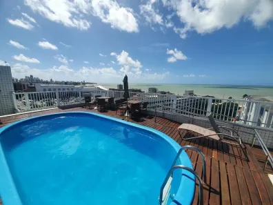 Apartamento com 1 Quarto para alugar, 40m² no Manaíra, João Pessoa