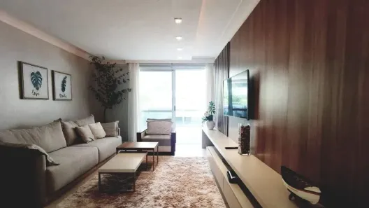 Apartamento com 3 Quartos para alugar, 90m² no Ponta Negra, Manaus