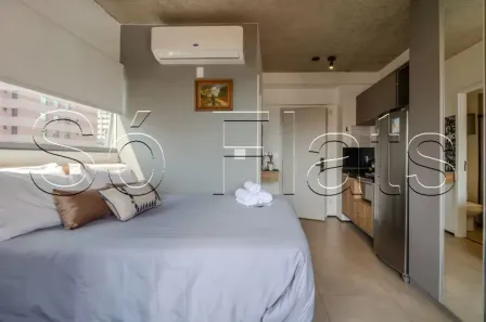Flat com 1 Quarto para alugar, 21m² no Jardim Paulista, São Paulo