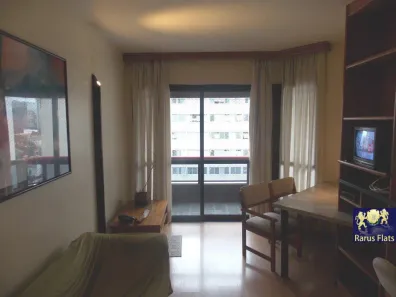 Flat com 1 Quarto para alugar, 47m² no Itaim Bibi, São Paulo