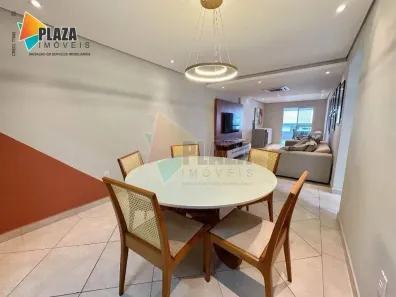 Apartamento com 3 Quartos para alugar, 119m² no Canto do Forte, Praia Grande