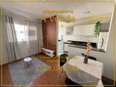 Apartamento com 2 Quartos à venda, 45m² no Residencial Centro da Serra, Serra