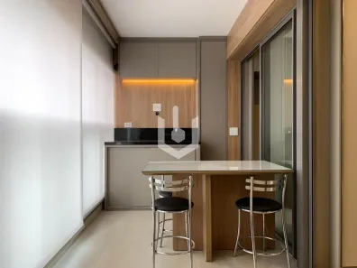 Apartamento com 1 Quarto para alugar, 42m² no Santo Amaro, São Paulo