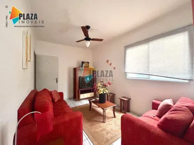 Apartamento com 1 Quarto para alugar, 41m² no Guilhermina, Praia Grande
