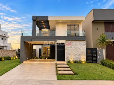 Casa de Condomínio com 3 Quartos à venda, 218m² no Jardins Capri, Senador Canedo