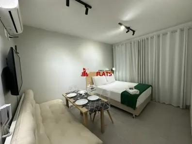 Flat com 1 Quarto para alugar, 22m² no Indianópolis, São Paulo