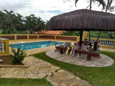 Fazenda/Sítio com 5 Quartos à venda, 384m² no Condomínio Fechado Piccolo Paese, Salto