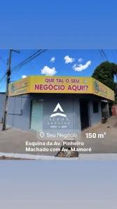 Imóvel Comercial com 2 Quartos para alugar, 150m² no Lagoinha, Porto Velho
