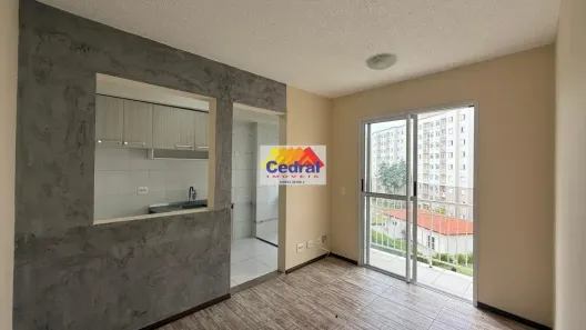 Apartamento com 2 Quartos para alugar, 48m² no Vila Mogilar, Mogi das Cruzes