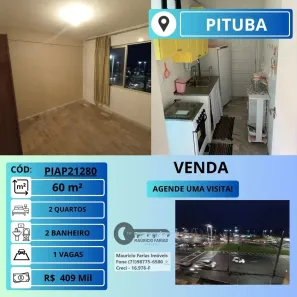 Apartamento com 2 Quartos à venda, 60m² no Pituba, Salvador