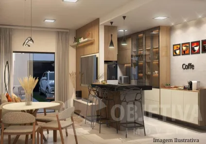 Casa com 2 Quartos à venda, 65m² no Luizote de Freitas, Uberlândia