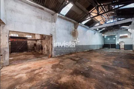 Galpão/Depósito/Armazém para alugar, 365m² no Macuco, Santos