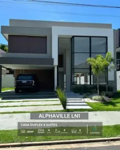 Casa de Condomínio com 4 Quartos à venda, 280m² no Alphaville (Abrantes), Camaçari