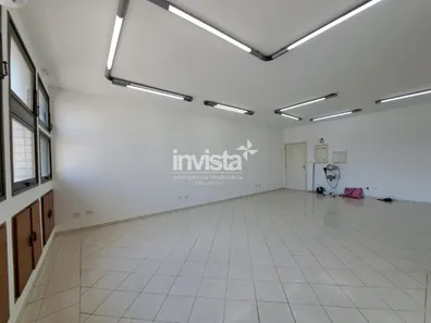 Sala Comercial para alugar, 57m² no Vila Mathias, Santos