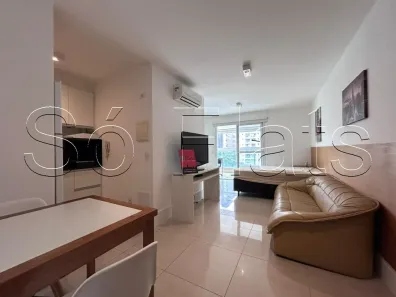 Flat com 1 Quarto para alugar, 37m² no Itaim Bibi, São Paulo