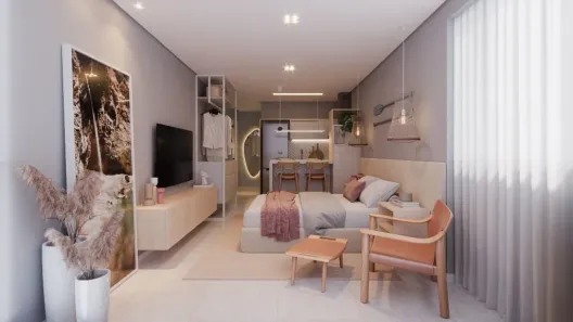 Flat com 1 Quarto à venda, 22m² no Intermares, Cabedelo