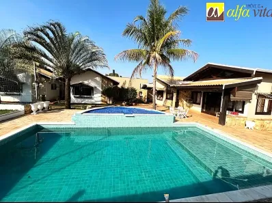 Casa de Condomínio com 4 Quartos à venda, 460m² no Condomínio Fechado Village Haras São Luiz, Salto