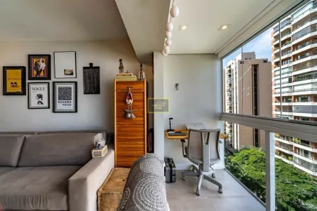 Apartamento com 3 Quartos para alugar, 95m² no Vila Nova Conceição, São Paulo
