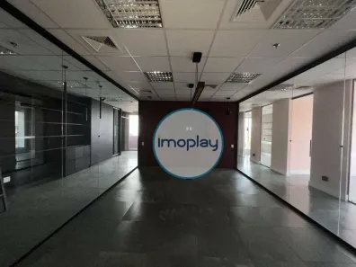 Sala Comercial para alugar, 408m² no Cidade Monções, São Paulo