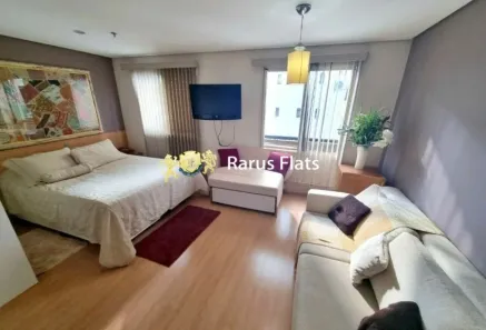 Flat com 1 Quarto para alugar, 27m² no Jardim Paulista, São Paulo