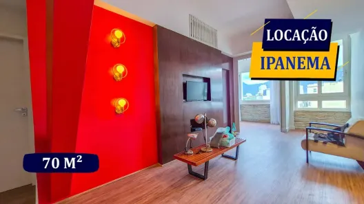 Apartamento com 2 Quartos para alugar, 70m² no Ipanema, Rio de Janeiro