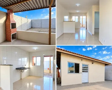 Casa com 2 Quartos à venda, 55m² no Loteamento Luizote de Freitas IV, Uberlândia