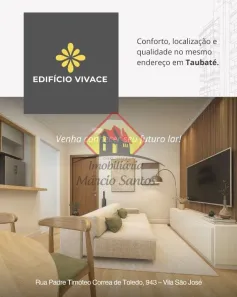 Apartamento com 2 Quartos à venda, 52m² no Vila São José, Taubaté