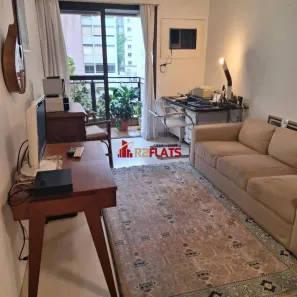 Flat com 1 Quarto para alugar, 45m² no Jardim Paulista, São Paulo
