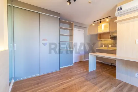Apartamento com 1 Quarto para alugar, 28m² no Moema, São Paulo