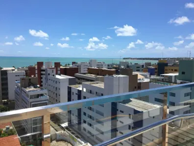 Apartamento com 2 Quartos para alugar, 60m² no Cabo Branco, João Pessoa