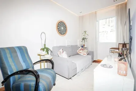 Apartamento com 1 Quarto à venda, 50m² no Cerqueira César, São Paulo