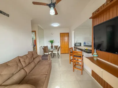Apartamento com 2 Quartos para alugar, 65m² no Aviação, Praia Grande