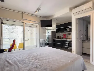 Apartamento com 1 Quarto para alugar, 34m² no Cidade Monções, São Paulo