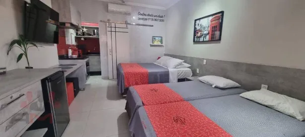 Flat com 1 Quarto à venda, 26m² no Riviera, Bertioga