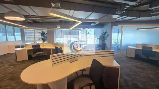 Sala Comercial para alugar, 710m² no Cidade Monções, São Paulo