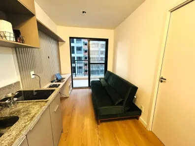 Apartamento com 1 Quarto para alugar, 30m² no Indianópolis, São Paulo