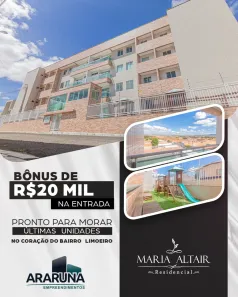Apartamento com 3 Quartos à venda, 70m² no Limoeiro, Juazeiro do Norte