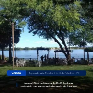 Lote/Terreno à venda, 200m² no , Petrolina