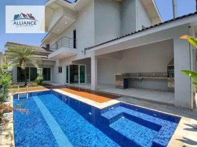 Casa de Condomínio com 4 Quartos à venda, 378m² no Jardim Ypê, Paulínia