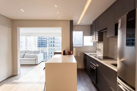 Apartamento com 1 Quarto para venda ou aluguel, 57m² no Vila Nova Conceição, São Paulo